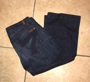 7 For All Mankind Crop Dojo Size 29