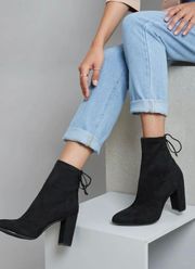 Block Heel Booties