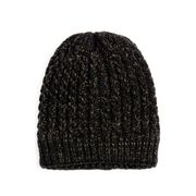 Metallic Yarn Beanie