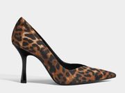 NEW BERSHKA Animal print stiletto heels SZ-8