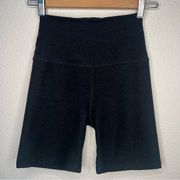 Beyond Yoga Spacedye High Waisted 7" Biker Short grey small