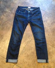 Bacara Straight Flood Cuff Jeans. Size 25