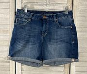 JAG JEANS Carter Girlfriend Mid Rise Jean Shorts-8/29