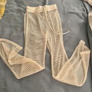 Fishnet Pant Bathing Suit Coverup 