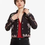 Ferrara Embroidered Embellished Jacket