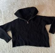 All Saints Wool Black Sweater ( Damaged )