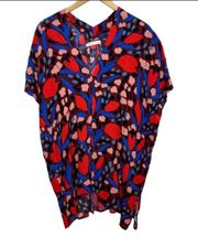 Floral Abstract Flowy Tunic