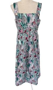 Beulah Style Maxi Dress Floral Size Large EUC