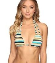 Volcom Salty Air Triangle Cut Bikini Top New With Tags