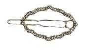 International Concepts 2Pc Pave Open Circle Barrette Set in Gold MSRP $35 NWT