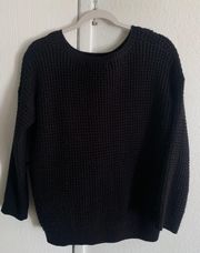 Black Knit Sweater