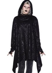 NWT  Occult Luxury Occultum Longline Hoodie Unisex