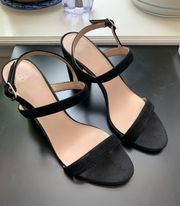 BP Black Open High Heels