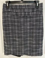 The Limited 100% Cotton Shell Fully Lined Black White Mini Skirt Women’s Size 2