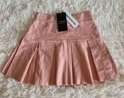 Rescue Me Pleated Mini Skirt