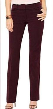 HP! New York & Company 7th Avenue Design Studio Plum Purple Dress Pants (14P)