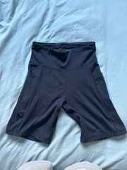 Black Biker Shorts