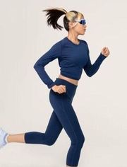 Allbirds The Natural Legging True Navy Athleisure  Capris M