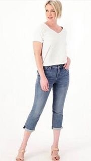 NYDJ Chloe Capri 1 Cuff Jeans - Size 14 - NEW w/ Tags!