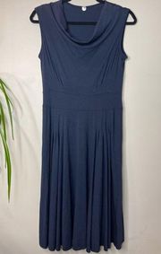 Margaret O’Leary Navy Blue Dress M