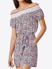 Tory Burch Wildflower Beach Romper Size S