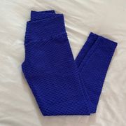 BBB bright royal croco leggings