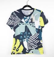 NWT adidas farm rio graphic printed tee