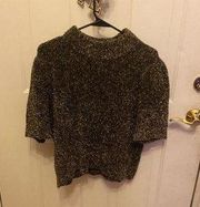 Kate Spade short sleeve sparkly sweater size XL