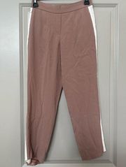 Tuxedo Stripe Tan Pants