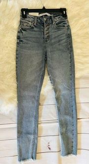 NWT •TINSELTOWN• jeans hi-rise The Mom jean size: 24