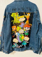 NWT Rugrats Unisex Denim Jacket