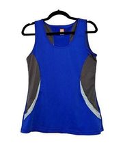 lucy tech bright blue athletic tank M