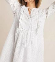 Anthropologie Eyelet cover up