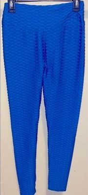 New Mix Blue Stretch Leggings size S/M