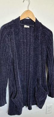 Cupio Long royal blue Cardigan Medium​​​​