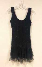 Sequin Textured Dress Size 4 EUC