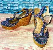 Dots Floral Wedges