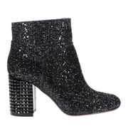 Arabella glittered ankle boots