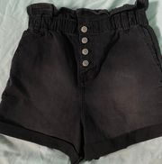 Black Denim / Jean Shorts