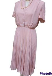 DownEast Women's Blush Favorite Femme Dress Modest size S