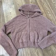 Skims Cozy Knit Full Zip Hoodie