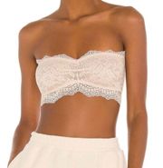 FREE PEOPLE nude Lacey Looks bandeau bra