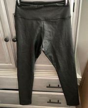 Hollister high rise faux leather legging small