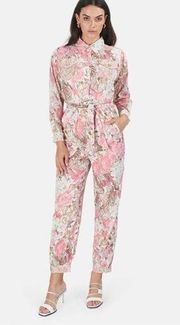 LoveshackFancy Floral Cotton Morellia Jumpsuit in Dew Drop
NWOT