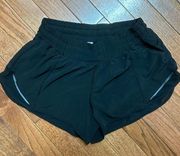 Lululemon Hottie Hots black size 8 shorts. Rip tag and lulu emblem intact.