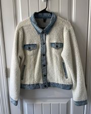 Sherpa Jean Jacket