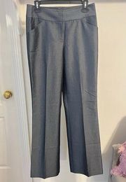 Antonio Melani Semi- Flared Slacks / Trousers with Shimmery Finish