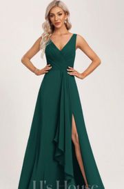 Emerald Green Formal Dress