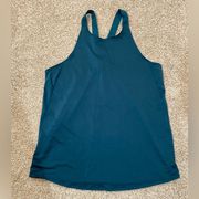 Target  high Neck Tank Top activewear medium teal