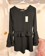 NWT Loverich Black Romper